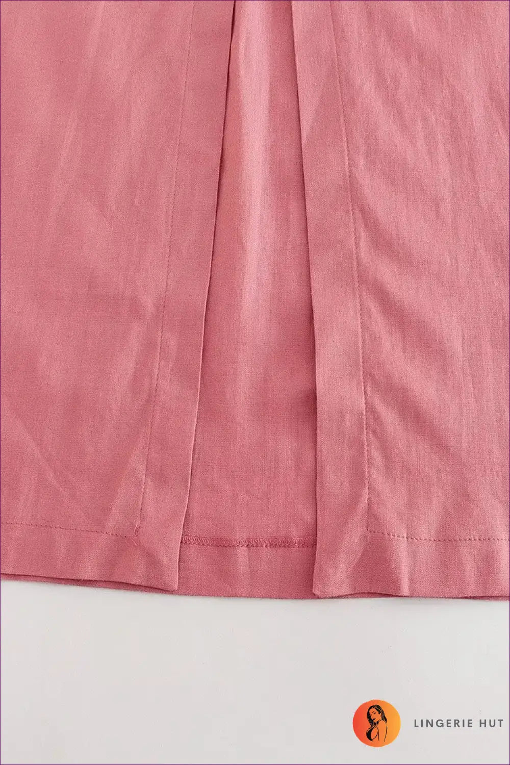 Split Dress with Hem - Warm Weather Poise - Casual • Cotton • Dresses • Everyday - Lingerie Hut