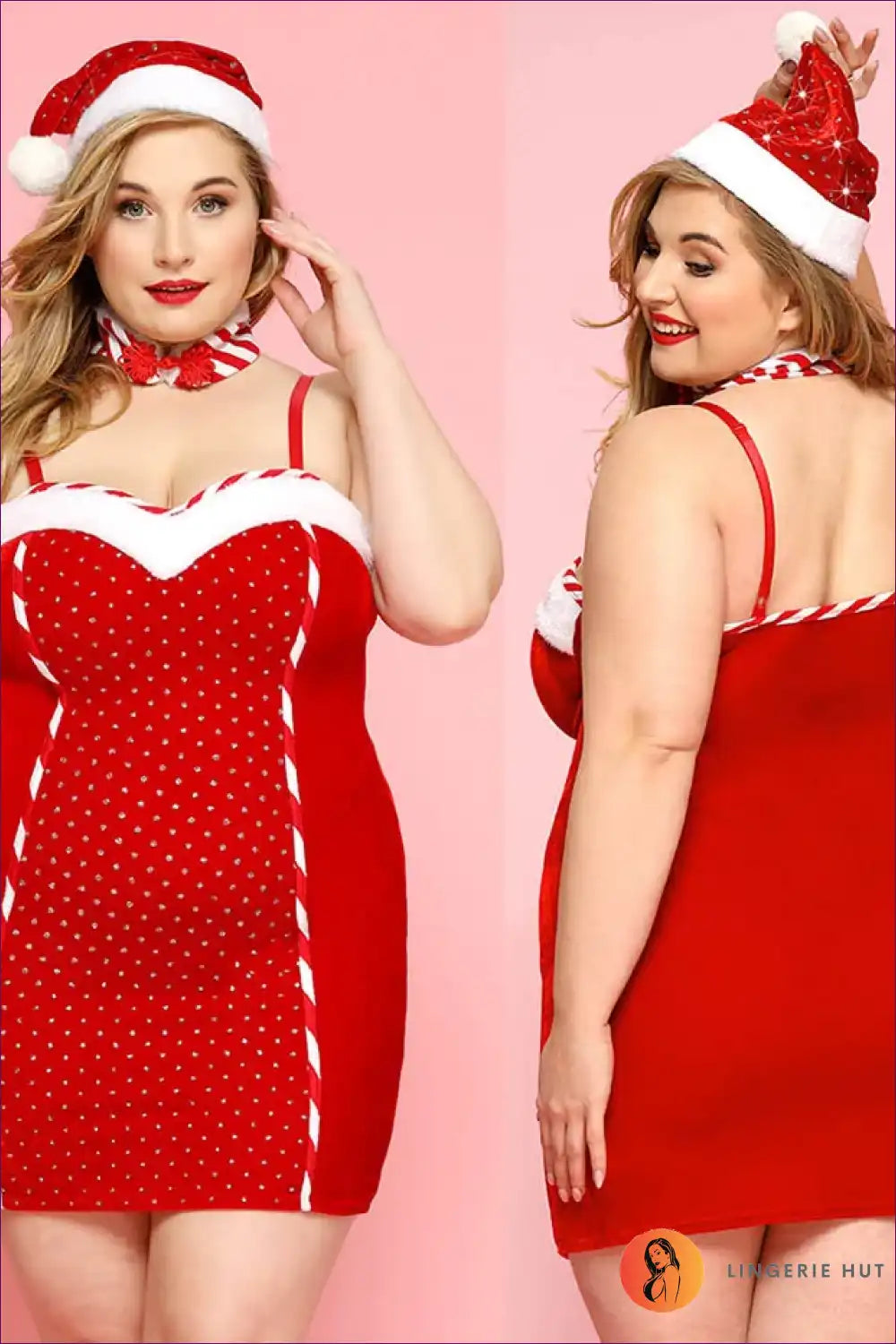 Stewardess Costume with Deep Neckline - Effortless Guest Energy for Bodycon, Clubwear, Costume, Evening Wear,