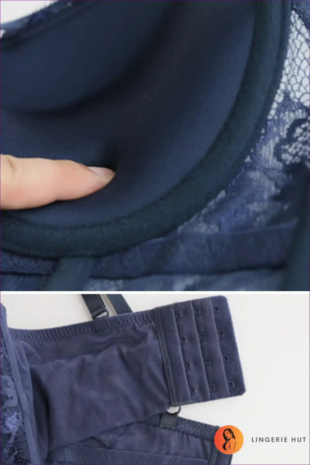 Strappy Lace Bra Set with Cut-out Detail - Bold Modern Romance for Boudoir, Set, Cutout, Date Night, Everyday