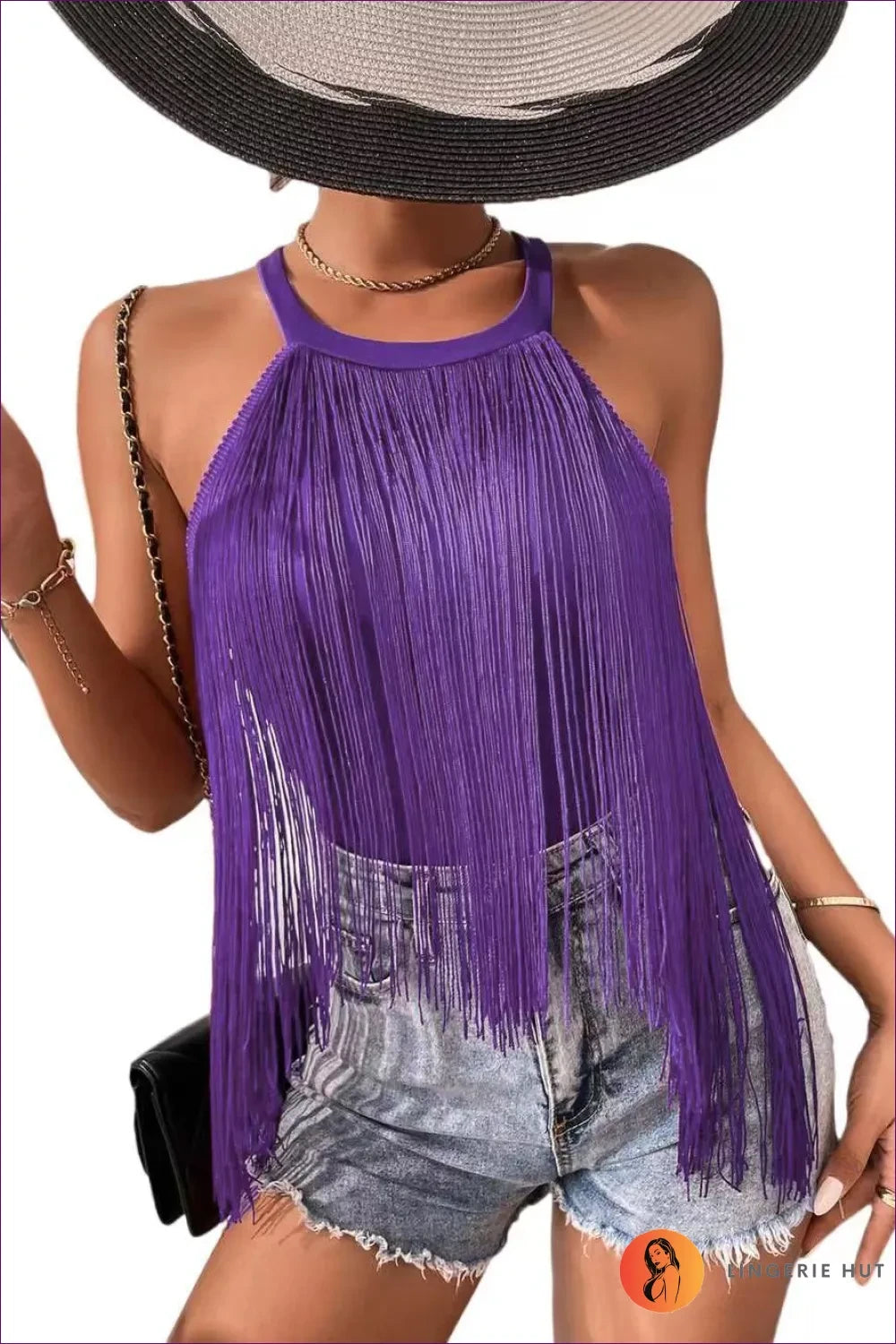 Embrace Your Boho Goddess With This Stylish Halter Top. Perfect For Beach Vibes Or Vacation Adventures. Pair