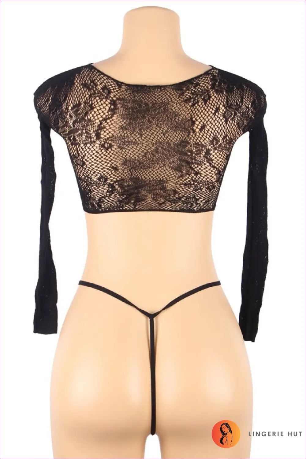 Sultry Black Lace Lingerie Set - Unleash Your Inner Vixen For n