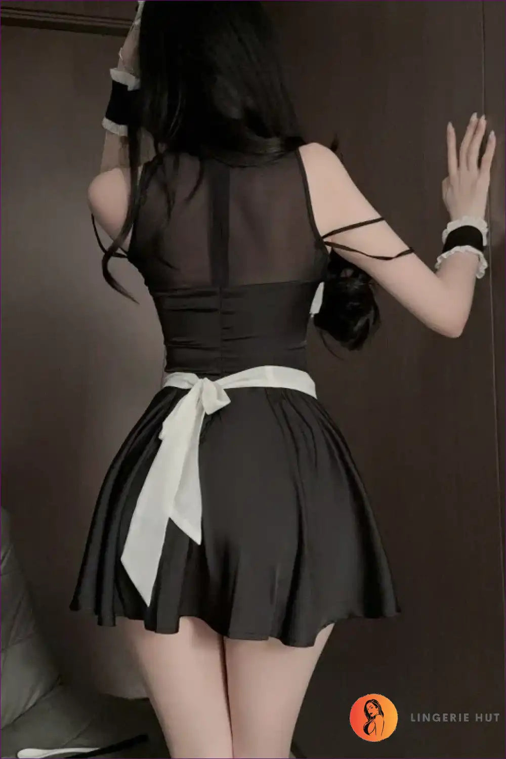 Sultry Lolita Maid Cosplay Set with Anime Flair for Costume, just In, Maid, Party, Polyester