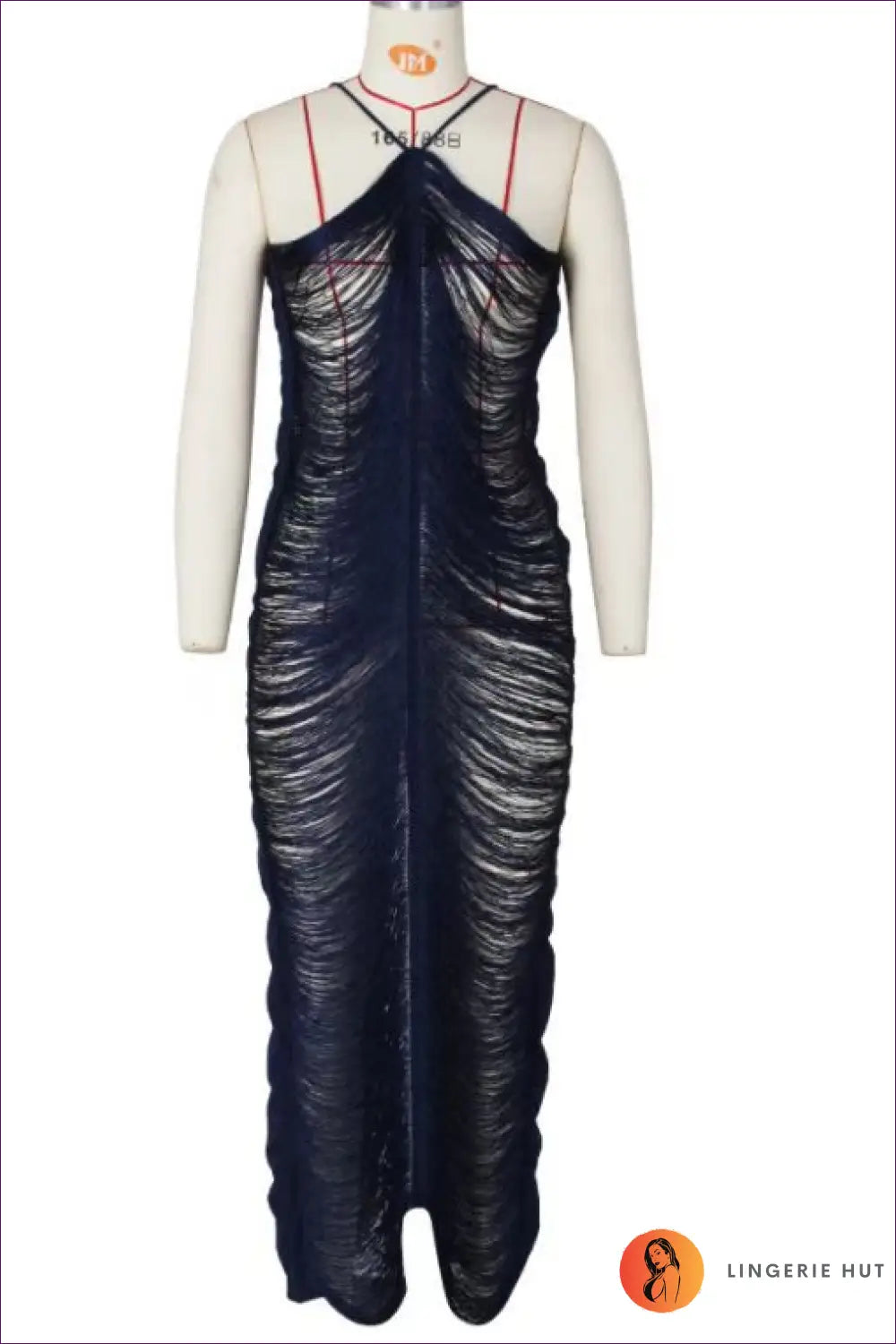 Tassel Halter Maxi Dress with Back Slit - Bodycon • Halter • just in • Glamart