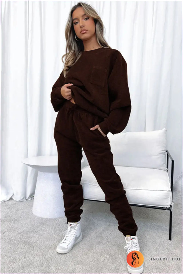 Ribbed Loungewear Set - Effortless Everyday Comfort