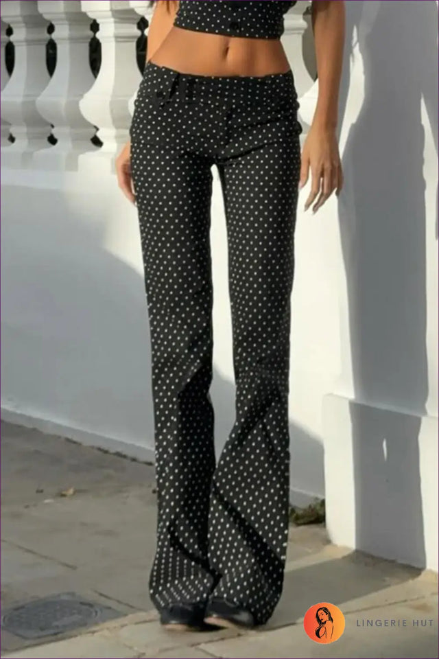 Polka Dot Co Ord Set - Effortless Vintage Glamour