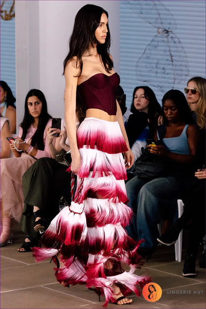 Two-piece Set with Fringe Details - Statement Making - co Ord - Lingerie Hut - All Season • Clubwear • Date Night