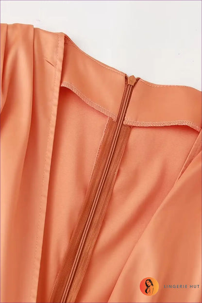 V-neck Maxi Dress with Ruched Detail - Summer Evenings Sorted - Dresses - Clothing • Glamour • Party • Polyester