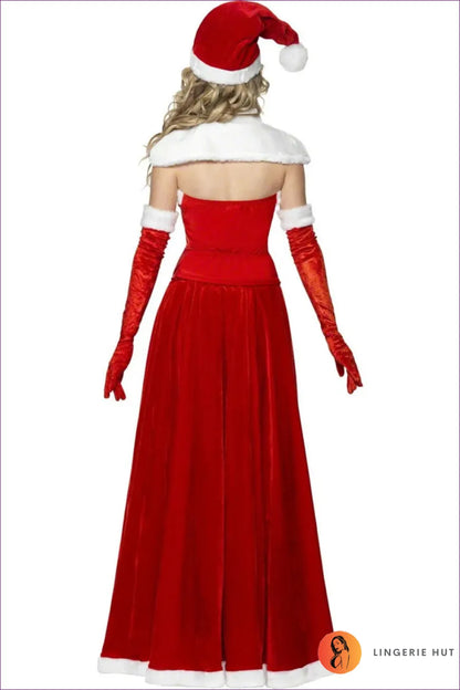 Elevate Your Christmas Celebrations With Lingerie Hut’s Velvet Elegance. Red Velvet Design And High-quality