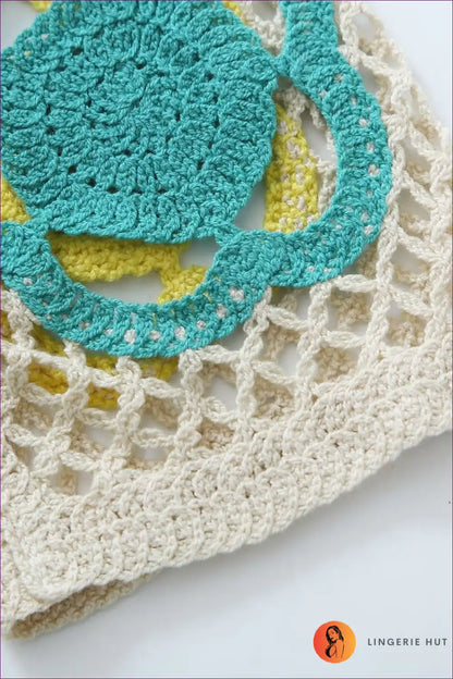 Embrace Your Seductive Side With Our Vibrant Mesh Crochet Color Short Bodycon Dress. Designed To Make