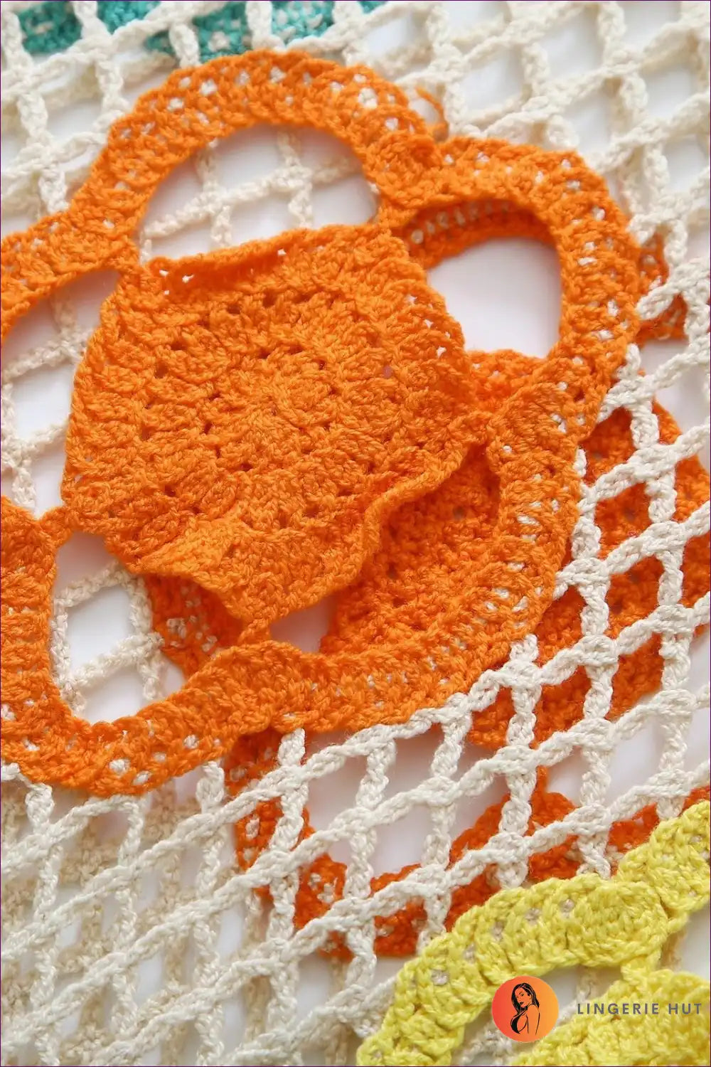 Embrace Your Seductive Side With Our Vibrant Mesh Crochet Color Short Bodycon Dress. Designed To Make