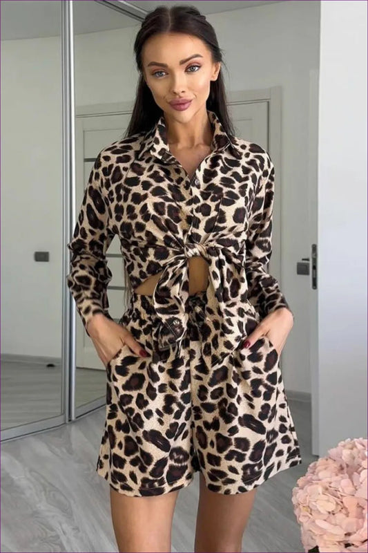 Wild Leopard Print Set - Fierce & Fabulous