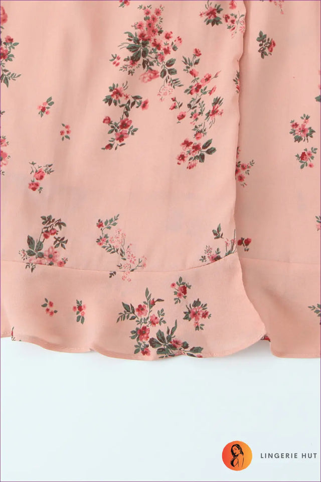 Floral Wrap Dress