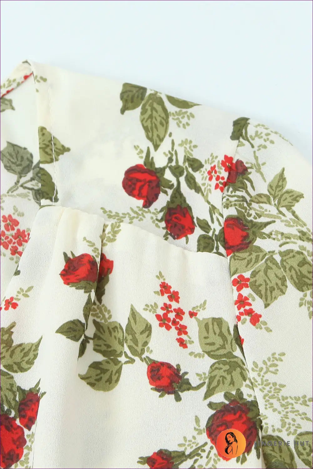 Wrap Dress with Tie Waist Detail - Effortless Grace - Casual • Cotton • Dresses • Everyday - Lingerie Hut